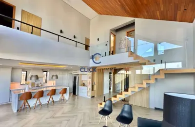 Casa em condomínio fechado com 4 quartos à venda na estrada municipal adelina segantini cerqueira leite, loteamento residencial arborais, campinas, 307 m2 por r$ 3.300.000