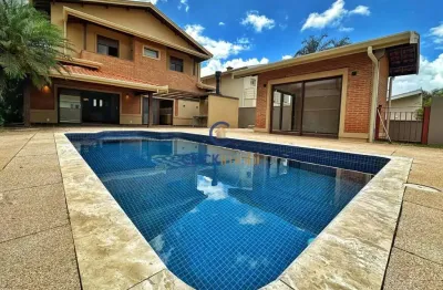 Casa em condomínio fechado com 4 quartos à venda na avenida professor adhelar matthes, 172, loteamento residencial barão do café, campinas, 400 m2 por r$ 3.700.000