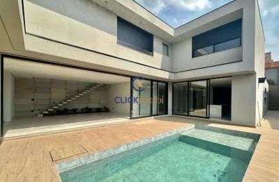 Casa em condomínio fechado com 4 quartos à venda na rua josé picirili, residencial jatibela, campinas, 560 m2 por r$ 6.400.000