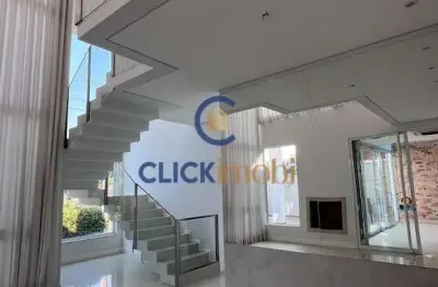 Casa em condomínio fechado com 3 quartos à venda na avenida carlos diaulas serpa, loteamento parque dos alecrins, campinas, 275 m2 por r$ 2.790.000