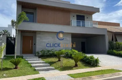 Casa em condomínio fechado com 4 quartos à venda na avenida carlos diaulas serpa, loteamento parque dos alecrins, campinas, 333 m2 por r$ 3.080.000