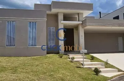 Casa em condomínio fechado com 3 quartos para alugar na avenida carlos diaulas serpa, loteamento parque dos alecrins, campinas, 265 m2 por r$ 15.000