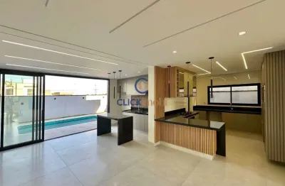 Casa em condomínio fechado com 4 quartos à venda na rua sebastião cardoso, 168, parque brasil 500, paulínia, 281 m2 por r$ 2.900.000