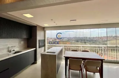Apartamento com 4 quartos para alugar na rua elvira padilha rossler, 175, vila brandina, campinas, 132 m2 por r$ 11.000