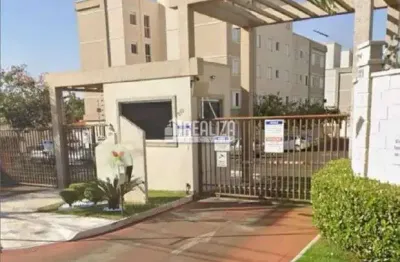 Apartamento com 2 dormitorios no condominio parque unibello, no bairro recreio dos bandeirantes - uberaba