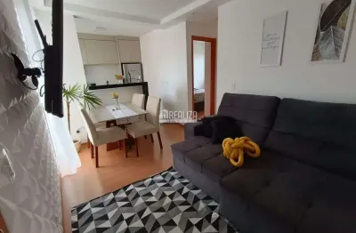 Apartamento de 2 dormitorios com moveis planejados e piscina no residencial toscana, em uberaba