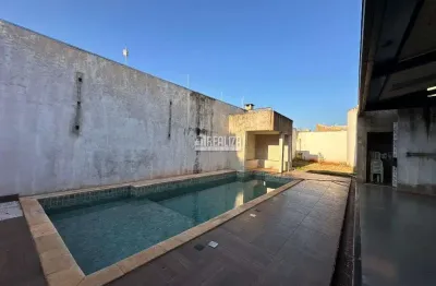 Casa a venda no jardim do lago, uberaba: 4 dormitorios, piscina aquecida e hidromassagem