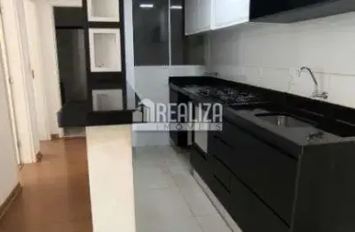 Apartamento de 2 dormitorios com piscina e portaria 24hrs no condominio residencial park uberaba, no bairro jardim libanio em uberaba