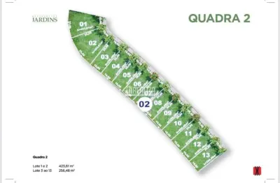 Terreno a venda no condominio exclusivo do residencial jardins em uberaba