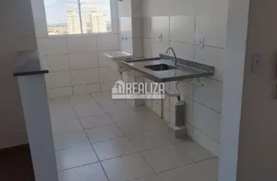 Apartamento para alugar no condominio park novo horizonte, no bairro paraiso, uberaba - 2 dormitorios, piscina e portaria 24 hrs