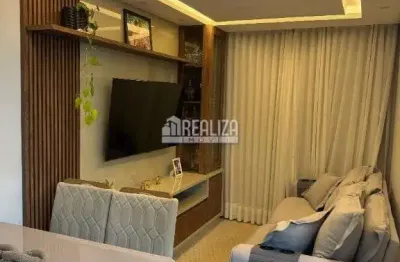 Apartamento de 2 dormitorios com moveis planejados no condominio residencial park uberaba, bairro jardim libanio