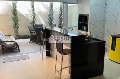 Casa com 4 dormitorios e varanda gourmet no condominio ayat club residence, no bairro beija-flor ii