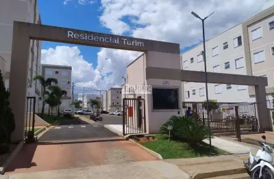 Apartamento de 2 dormitorios no condominio residencial turim, no bairro recreio dos bandeirantes - uberaba