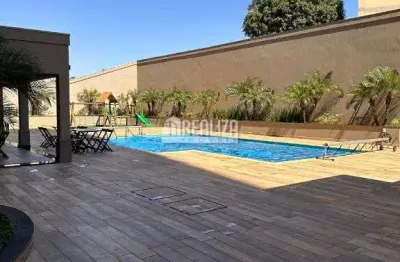 Apartamento de 2 dormitorios com suite e piscina no residencial sunset - conjunto frei eugenio,  uberaba