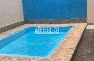Casa a venda em beija-flor, uberaba: 3 dormitorios, suite, piscina!