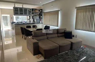 Casa com 3 dormitorios e churrasqueira no Bairro Jardim do Lago, Uberaba