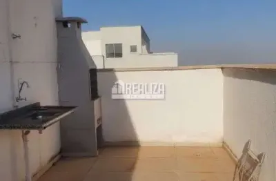 Cobertura de 2 dormitorios com churrasqueira no Bairro Jardim Libanio, Uberaba