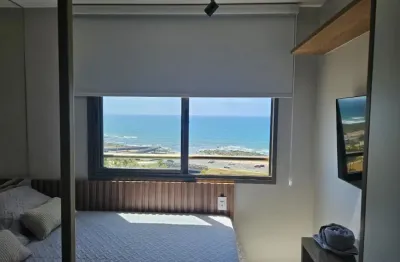 Lindo studio decorado com vista para o mar do costa azul  - porteira fechada