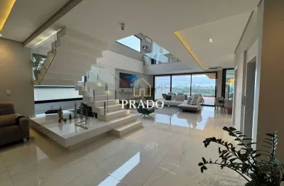 Casa no montserrat com 4 suítes, elevador, 404m² – urbanova, são josé dos campos