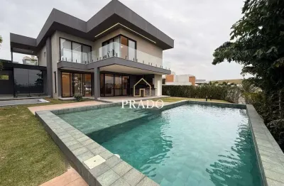 Casa no reserva do paratehy com 4 suítes e 446m² – urbanova, são josé dos campos