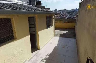 Casa com 1 dormitório para alugar, 25 m² por r$ 600,00/mês - vila rio de janeiro - guarulhos/sp