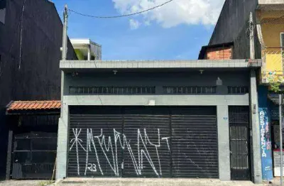 Salão para alugar, 120 m² por r$ 4.100,00/mês - parque continental iii - guarulhos/sp