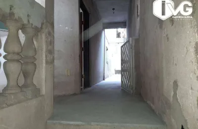 Casa com 1 dormitório para alugar, 50 m² por r$ 800,00/mês - parque continental ii - guarulhos/sp