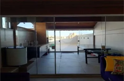 Cobertura com 2 quartos à venda em vila valparaíso - sp