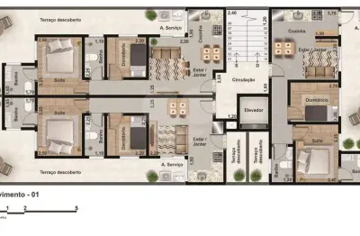 Apartamento com 2 quartos à venda em jardim santo alberto - sp