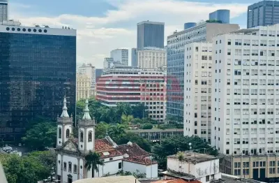 Sala comercial com 1 sala à venda na avenida churchill, centro, rio de janeiro, 49 m2 por r$ 85.000