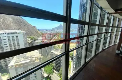 Excelente apartamento em Copacabana com vista para a LAGOA - 2 quartos sendo 1 suíte com vaga de garagem
