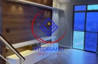 Cobertura duplex com terraço amplo e condomínio fechado em madureira!