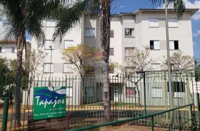 Apartamento com 2 quartos para venda, 48.73m² -condomínio residencial tapajós - jardim heitor rigon