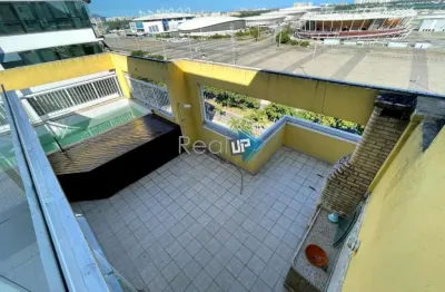 Cobertura com 4 quartos à venda na avenida embaixador abelardo bueno, barra da tijuca, rio de janeiro, 133 m2 por r$ 1.700.000
