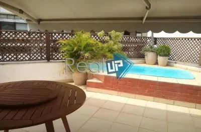 Cobertura com 3 quartos à venda na almirante guillobel, lagoa, rio de janeiro, 230 m2 por r$ 1.790.000