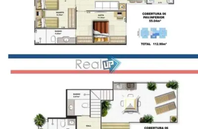 Cobertura com 3 quartos à venda na pará, praça da bandeira, rio de janeiro, 113 m2 por r$ 749.000