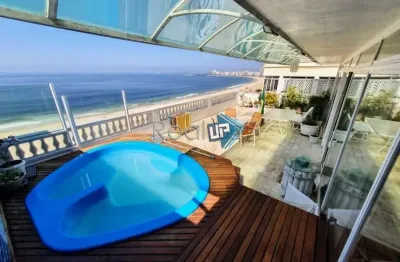 Cobertura com 4 quartos à venda na avenida atlântica, copacabana, rio de janeiro, 357 m2 por r$ 10.000.000