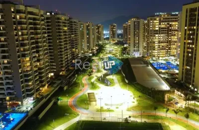 Apartamento com 2 quartos à venda na avenida salvador allende, barra da tijuca, rio de janeiro, 79 m2 por r$ 711.000
