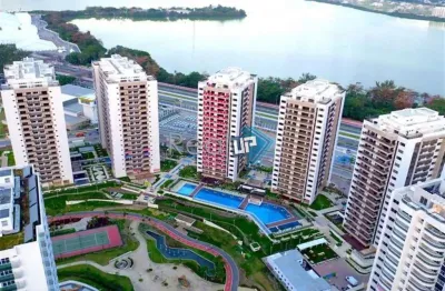 Apartamento com 2 quartos à venda na avenida salvador allende, barra da tijuca, rio de janeiro, 79 m2 por r$ 751.000