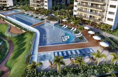 Apartamento com 2 quartos à venda na avenida salvador allende, barra da tijuca, rio de janeiro, 79 m2 por r$ 690.000