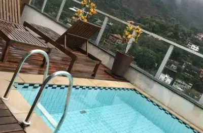 Cobertura com 5 quartos à venda na estrada da gávea, são conrado, rio de janeiro, 230 m2 por r$ 4.450.000