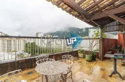 Cobertura com 4 quartos à venda na rua real grandeza, botafogo, rio de janeiro, 185 m2 por r$ 1.750.000