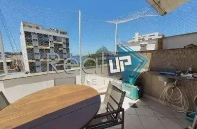 Cobertura com 3 quartos à venda na avenida alexandre ferreira, lagoa, rio de janeiro, 162 m2 por r$ 2.560.000