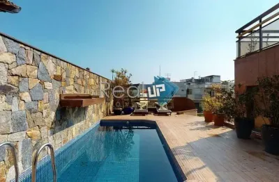 Cobertura com 5 quartos à venda na rua general sidônio dias correia, barra da tijuca, rio de janeiro, 593 m2 por r$ 5.500.000