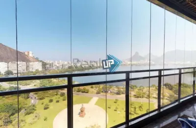 Cobertura com 4 quartos à venda na avenida epitácio pessoa, lagoa, rio de janeiro, 447 m2 por r$ 9.800.000