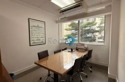 Sala comercial com 4 salas à venda na rua marquês de abrantes, flamengo, rio de janeiro, 135 m2 por r$ 1.350.000