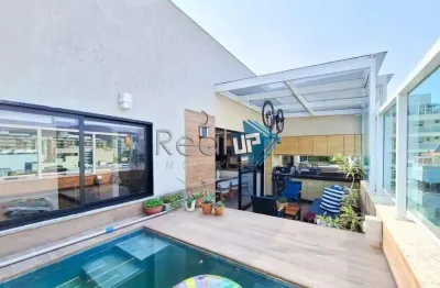 Cobertura com 3 quartos à venda na rua assunção, botafogo, rio de janeiro, 136 m2 por r$ 2.490.000