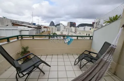 Cobertura com 3 quartos à venda na rua assunção, botafogo, rio de janeiro, 203 m2 por r$ 2.995.000