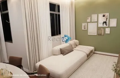 Apartamento com 2 quartos à venda na cândido gaffree, urca, rio de janeiro, 63 m2 por r$ 900.000