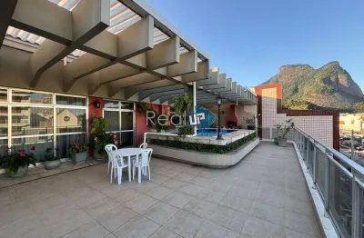 Cobertura com 5 quartos à venda na avenida érico veríssimo, barra da tijuca, rio de janeiro, 296 m2 por r$ 2.500.000